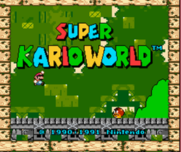 Super Kario World (SMW1 Hack)